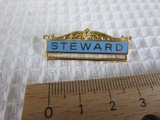 STEWARD vintage brooch pin