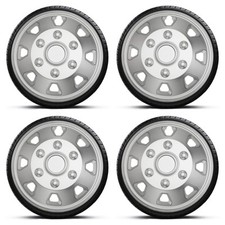 Wheel trims silver deep - wheel,