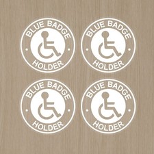 Disabled Blue Badge Sticker