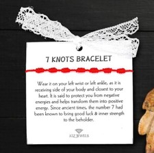 Knot lucky red - 7, string