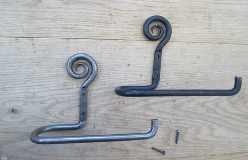 Hand forged solid wrought iron - hand-forged,
