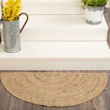 Rug half moon 100 - rug, natural