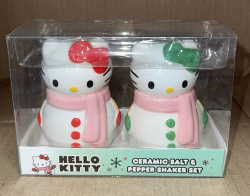 Hello kitty snowman salt and - hello,