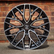 18" VW TRANSPORTER T5 T6 T6.1 Wolfrace Wolfsburg GTR Custom 8.5j Alloys X4