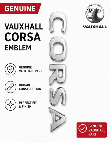Genuine vauxhall corsa rear - genuine, f