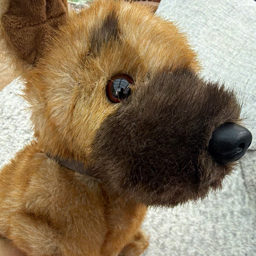 Classic sheriff dog plush - ty,