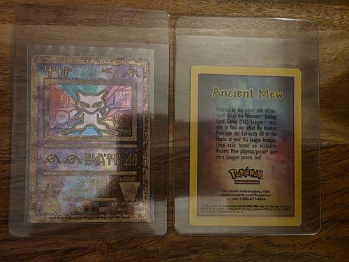 Ancient mew promo holo - holo, english