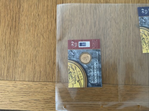 Gold full sovereign year - gold, 2000