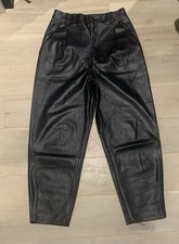 Zara Faux Leather Trousers