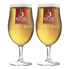 Madri Excepcional Pint Glasses