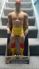 LARGE 31" HULK HOGAN WWE WRESTLING FIGURE WICKED TOYS - NEW IN BOX - SOME WEAR