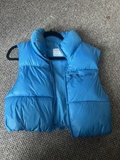 Bershka Blue Women Gillet Size