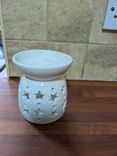 White ceramic wax - white, tea