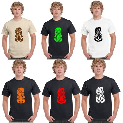 Hei tiki shirt maori tribal - tiki,