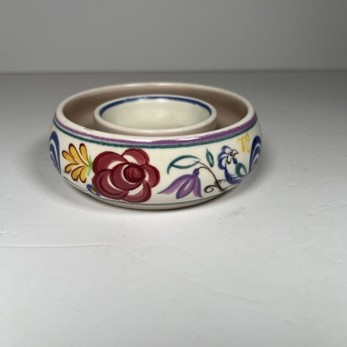 Poole pottery posy ring - -,