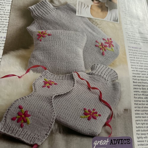 Ready for bed knitting - for, pattern