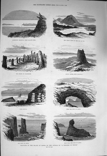 Original old antique print - original,