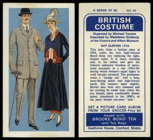 Day clothes 1916 british - day, #43