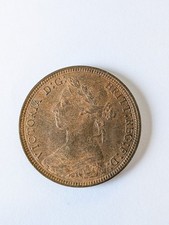 1887 Queen Victoria Halfpenny