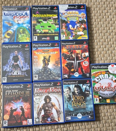 Joblot assorted ps2 games - ps2,