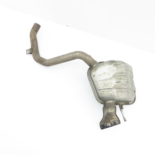 Rear exhaust silencer - rear,