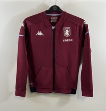 Aston Villa Track Football Jacket 2020/21 Children’s 12 Years Kappa H974
