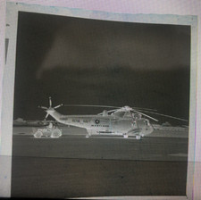 Original 60x60mm Negative Navy Helicopter Westland Sea King XV370 - 1960’s