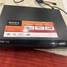 Sony DVD player, specifically the Sony DVP-SR160 model no remote