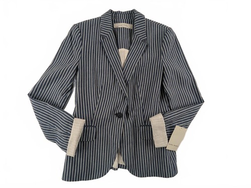 Zara basic blue white - blue, striped