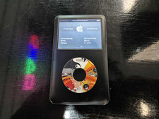 Apple iPod Classic 6th Generation 80 GB Black(NEED TO BE RESET) No Charging lead