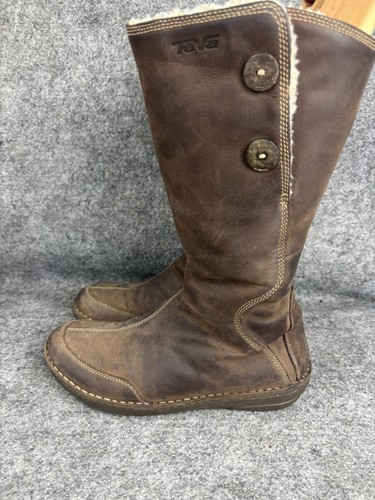 Teva boots womens size brown - boots,