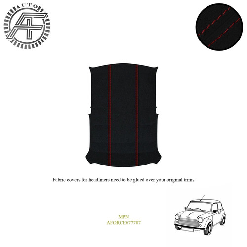 Luxe suede headliner cover - suede,