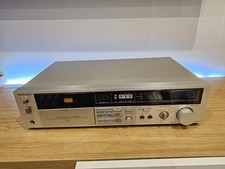Technics RS-M228X Silver Stereo Cassette Deck Tape Recorder Player