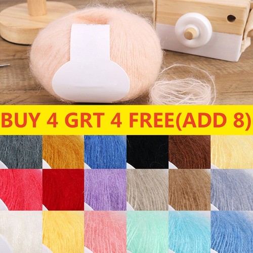 25g premium mohair yarn soft - 25g,