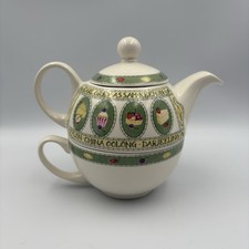 Arthur Wood & Son Staffordshire Cream Tea Teapot & Cup Set 