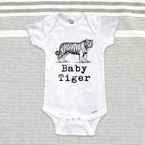 Baby tiger zoo animal - baby,