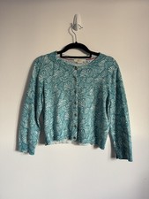 Boden teal blue - &, white