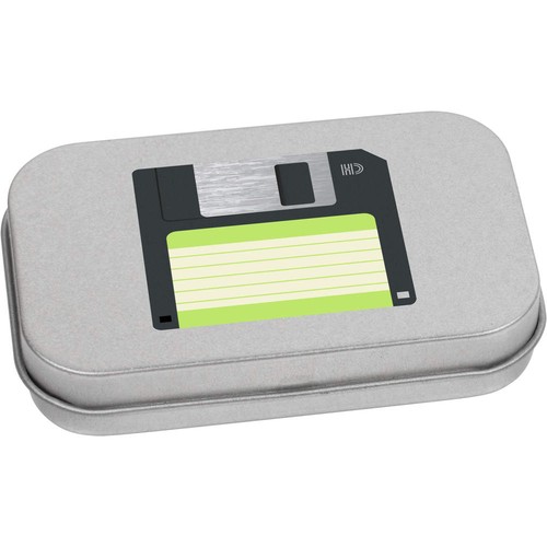 Floppy disk metal hinged - 'floppy,