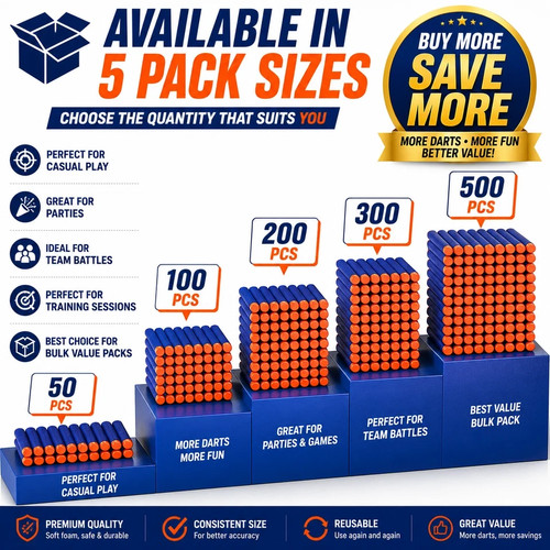 400pcs bullets for nerf 7cm - for, nerf-7cm
