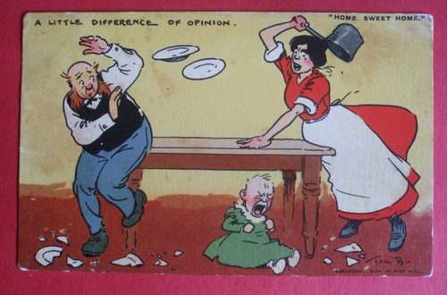 Tom browne comic home sweet - tom,