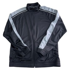 Starter Track Jacket 90s Retro Full Zip Black Mens Medium