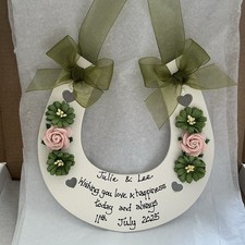 Personalised Wedding Horseshoe