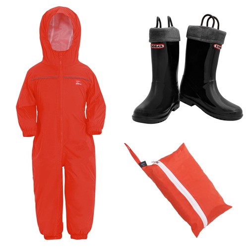 Zorax red kids - kids, waterproof