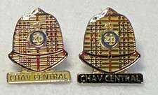 CHAV CENTRAL BURBERRY THAMES VALLEY POLICE HELMET RARE PIN BADGE  ONE BADGE ONLY