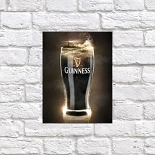 Guinness, Retro tin metal sign