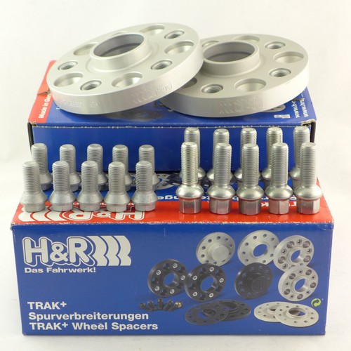 Wheel spacers 100mm silver - h&r,