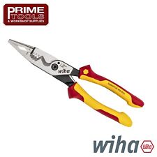Wiha 45705 VDE Insulated 8in1 Multi-Function Installation Pliers 225mm