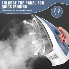 2400W Cordless Steam Iron w/