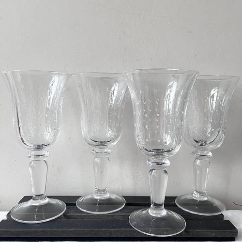 Hand blown bubble large clear - hand,