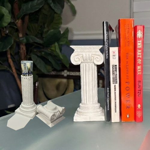 Greek inspired pillar - greek, bookend